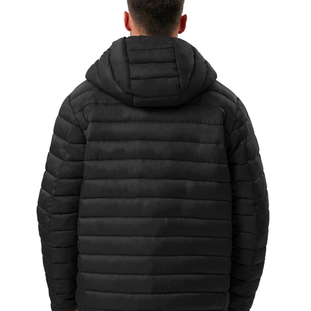 Hawke & Co Men's High Pile Fleece Lined Puffer Jacket, Sizes S-2XL